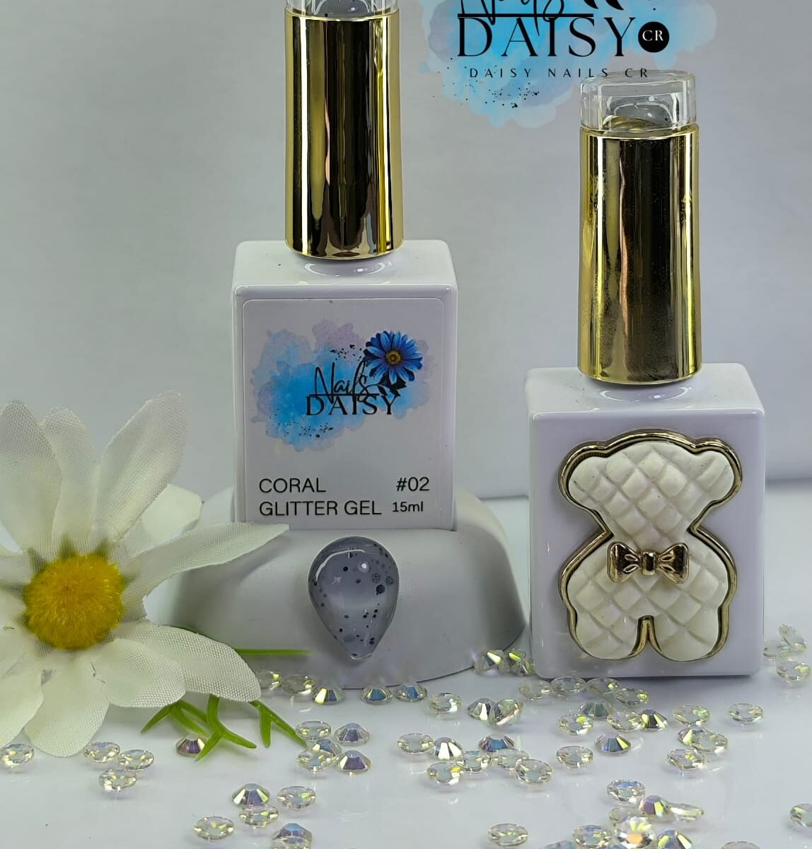 Coral Glitter Gel (Codornis) #2 - 15ml