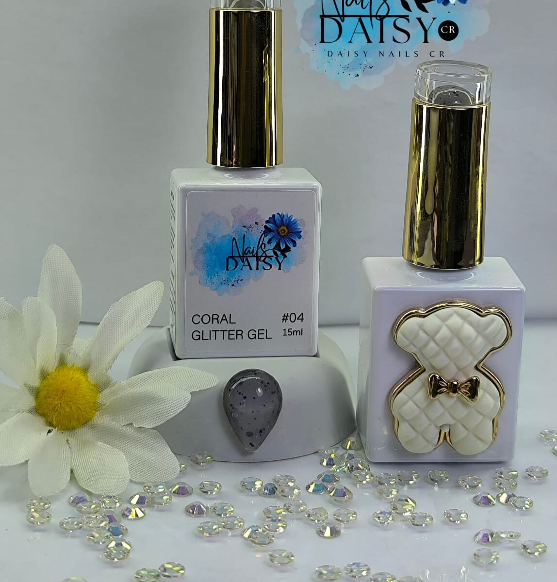Coral Glitter Gel (Codornis) #4 - 15ml
