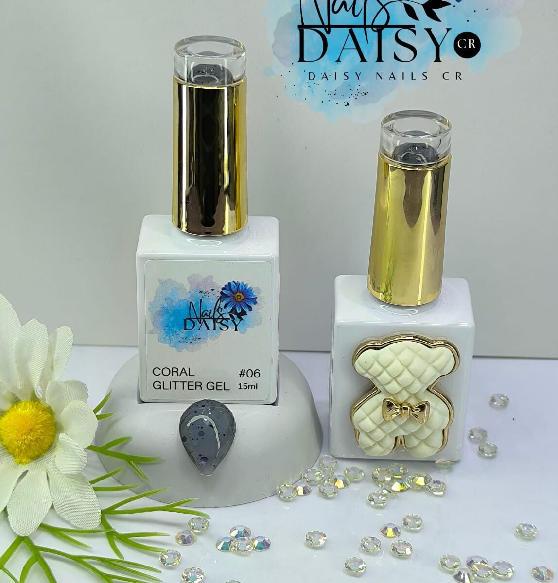 Coral Glitter Gel (Codornis) #5 - 15ml