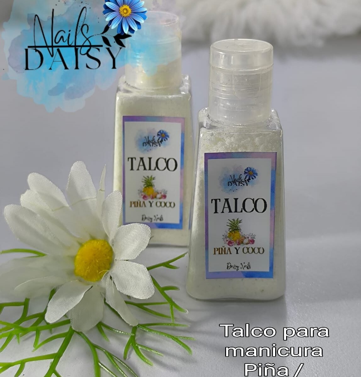 Talco pequeño para manicura - Piña Coco