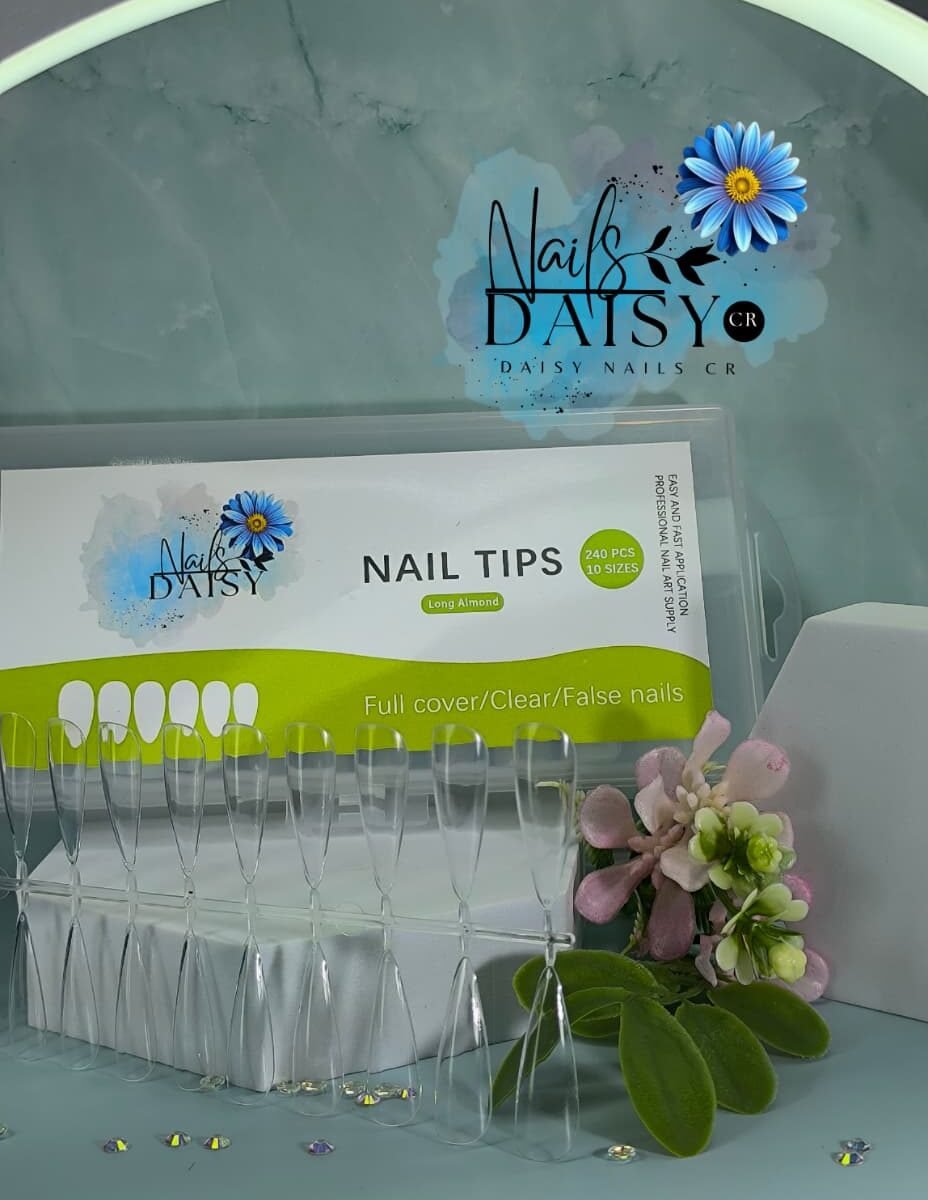 Tips Gel X Stiletto 240 piezas - 10 tamaños