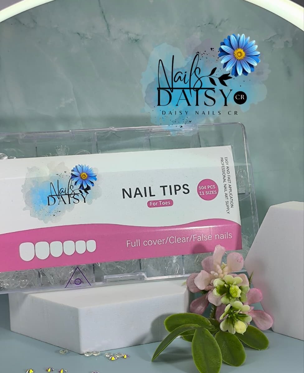 Tips Para pies 504 piezas - 11 tamaños