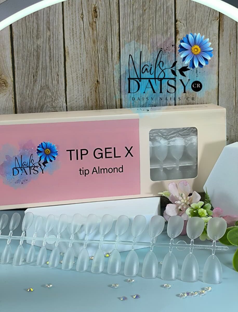 Tips Gel X Almendrada 240 piezas - 10 tamaños