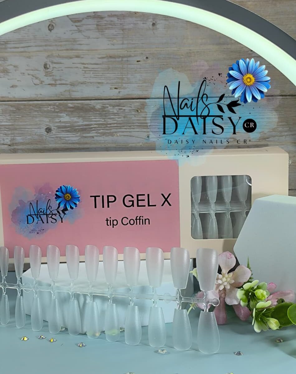 Tips Gel X Coffin 240 piezas - 10 tamaños