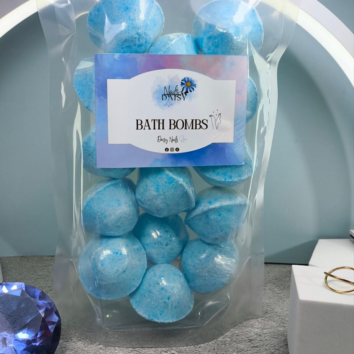 Bombas de baño Menta - 15 unidades