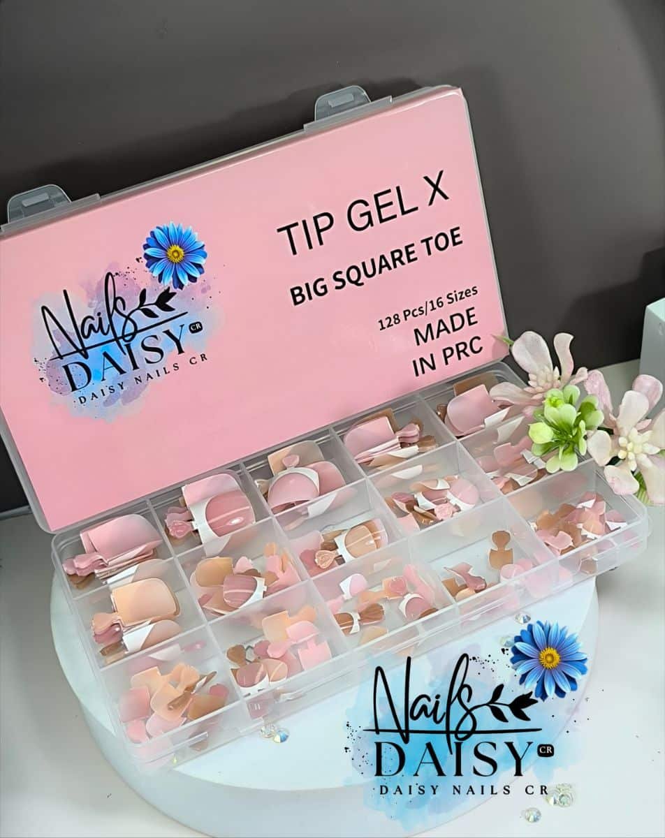 tip gel x pies